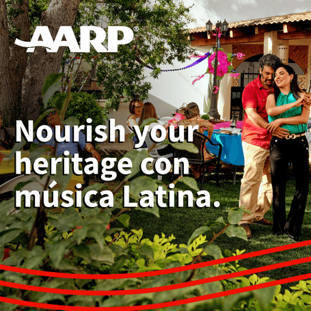 AARP public playlist for Hispanic Heritage Month.